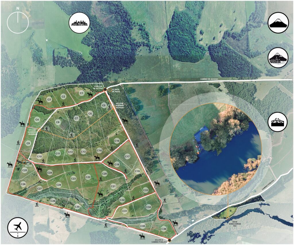 Masterplan de Campito en el Sur